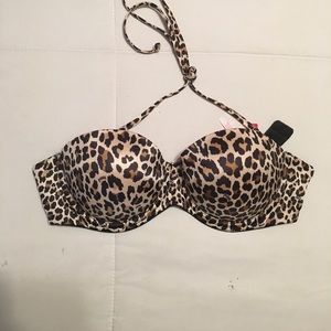 Victoria Secret PINK leopard print bra